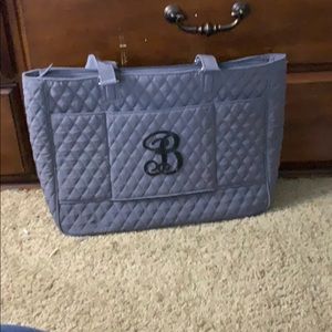 Monogrammed “B” bag large